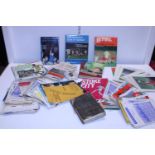 A large job lot of mainly 60's & 70's Rugby and Football programmes