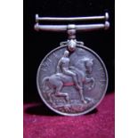 A Silver WW1 medal awarded 52005 PTE P T Clayton North D Fusiliers