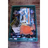 A job lot of assorted vintage toys and models etc