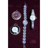 A selection of vintage ladies watches