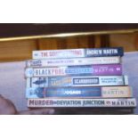 Six paperback books by author 'Andrew Martin'