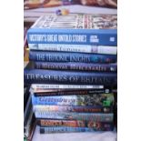 A good selection military related hardback books and other