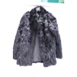 A ladies fur coat