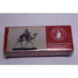 A sealed Andrea miniatures military model