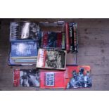 A selection of military hardback books