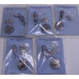 Five sealed Sovereign miniatures military models by John Tassell