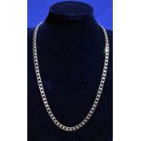 A 9ct gold curb necklace 31.21g