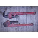Two monkey wrenches