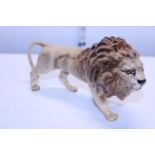 A large Beswick lion