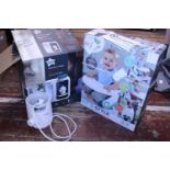 A selection of boxed baby related products (untested)