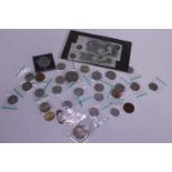 A job lot of collectable British coinage including 50p and £2 coins