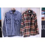 Two men's workwear shirts