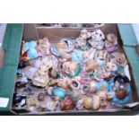 A job lot of assorted Pendelfin figures and Wade whimsies a/f