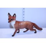 A large Beswick fox