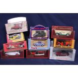 A selection of boxed die-cast models
