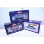 Three boxed Bachmann OO wagons