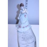 A Royal Worcester limited edition porcelain figure 'The Royal Anniversary' 2778/12500 with cert