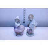 Two small NAO figurines