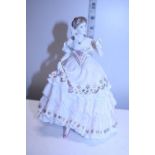 A Royal Worcester limited edition porcelain figure 'The Fairest Rose' 9839/12500