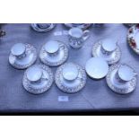 A pretty Royal Grafton bone china tea set 'Regency'