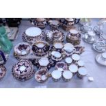 A job lot of assorted early 20th century bone china, shipping unavailable