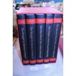 A box set of five Society books by A J P Taylor entitled 'A century of conflict 1848-1948'