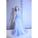 A Royal Doulton figure 'March Aquamarine'