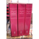 Three volume Collins set 'Churchill and Roosevelt, The Complete Correspondence'