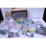 A job lot of mixed collectable McDonald's toys including Lego and Smurfs