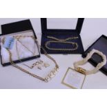 A selection of good quality costume jewellery including Monet etc