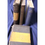 Four assorted hardback books all relating to naval battles