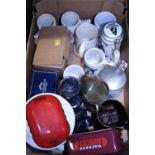 A job lot of assorted brewiana items, shipping unavailable