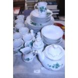 A large Fiesta porcelain tea service, shipping unavailable