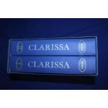 A Folio Society two volume set 'Clarissa'