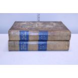 A two volume set 'The Life of Admiral Lord Nelson' From his lordships manuscripts by The Rev James