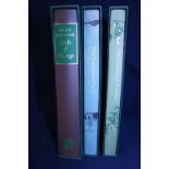 Three Folio Society Books