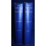 Two volumes 'The Campaign of Trafalgar' by Julian Corbett