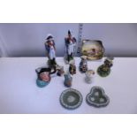 A job lot of assorted ceramic collectables