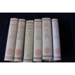 Six hardback books all relating to 'The History of England' by Oxford Clarendon press