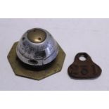 A German WW1 period Dopp Z 96 fuse and a token
