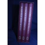 A Folio Society three volume set 'British Myths and Legends'