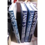 Four assorted military hardback books by Jane's