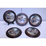 A selection of Wedgewood collectors plates entitled "Country Days"