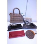 A selection of assorted lady's designer handbags, Stuart Weitzan for Russell Bromley and Jane