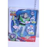 A boxed jetpack Buzz Lightyear figure