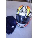 A Arai Motorcycle crash helmet