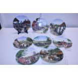 A selection of Royal Doulton Collectors plates "Journey Through the Village"