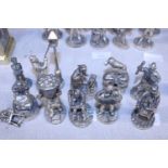 Ten Royal Hampshire figurines