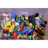 A large quantity of loose McDonald's collectors toys