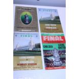 Two 1973 FA Cup final programmes & 1972 & 1970 final programme